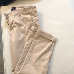 Loft khaki chinos sz 4